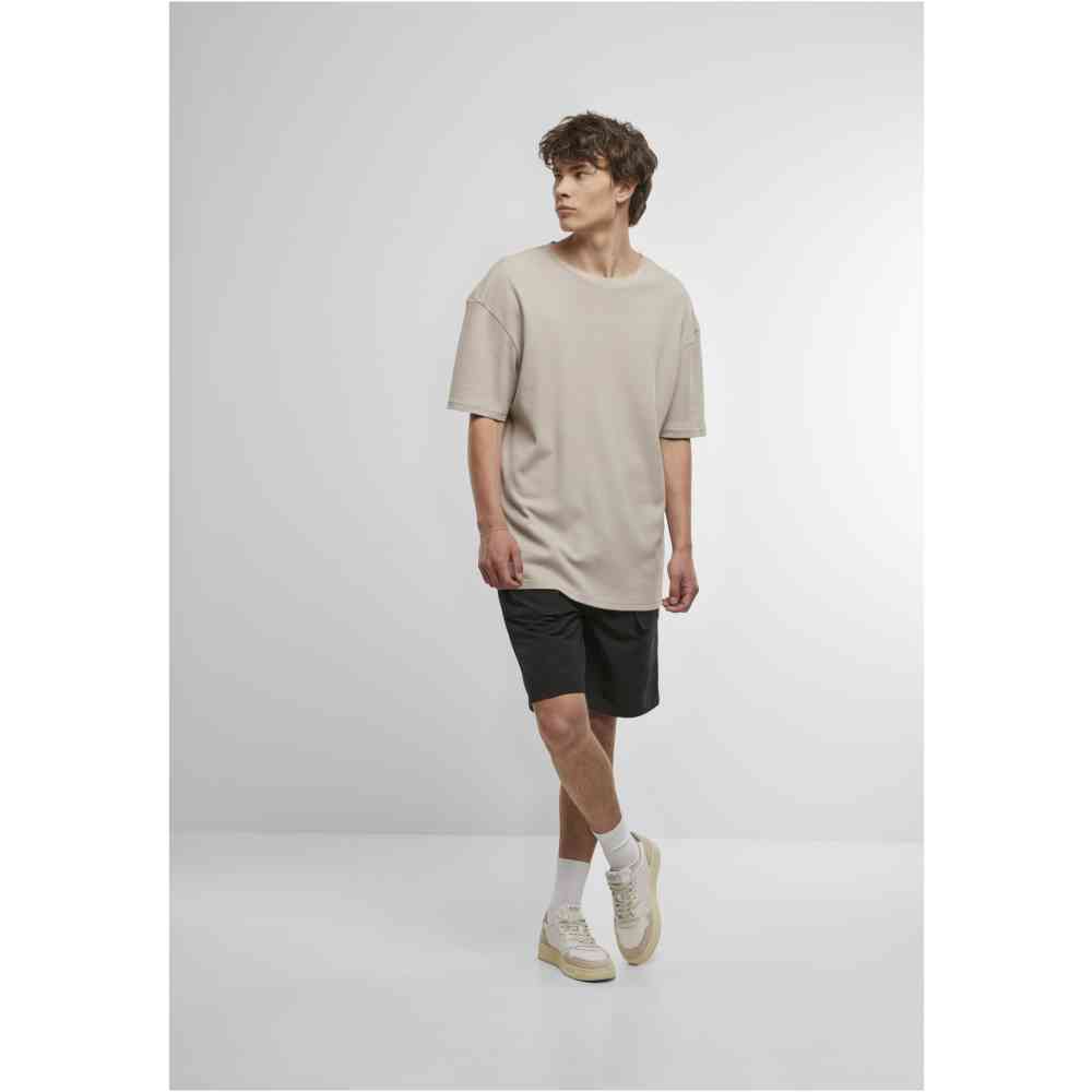 Urban Classics - Waffle Heren T-shirt - Grijs